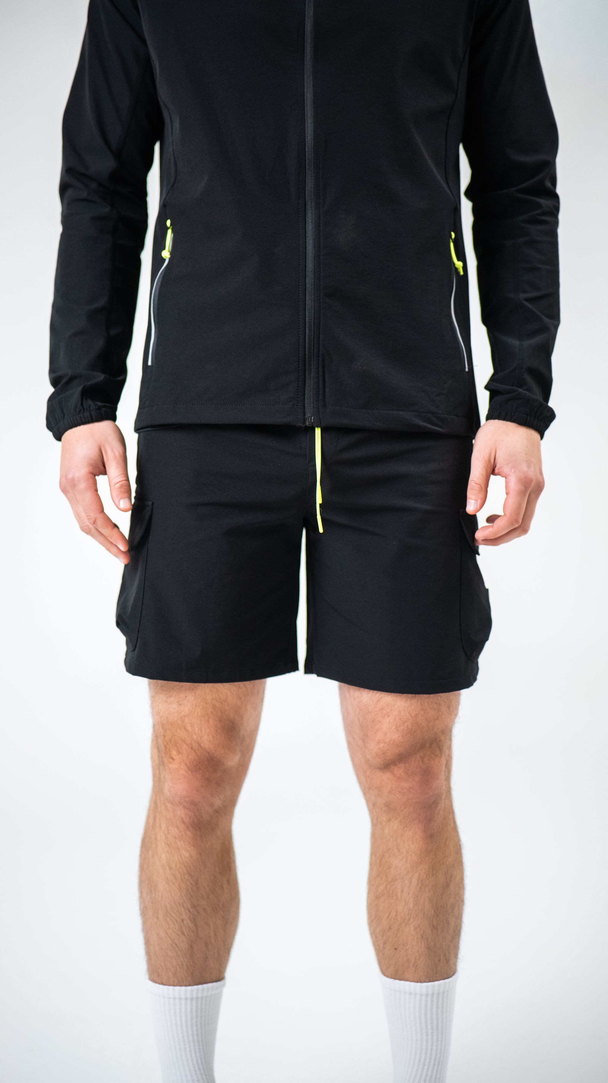 Black Jacket / Cargo - Woven Capsule