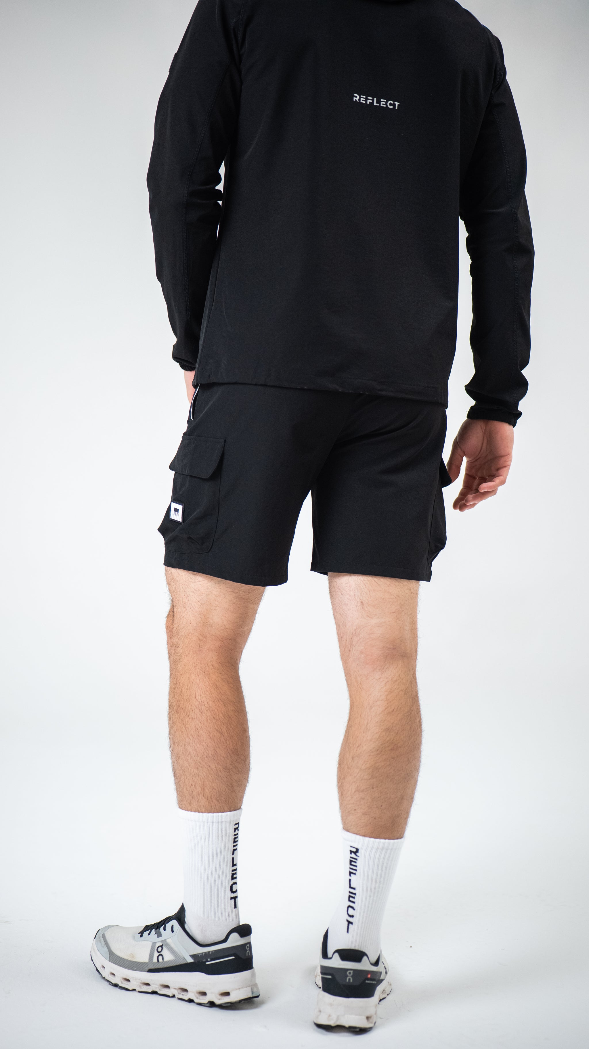 Black Cargo Short - Woven Capsule