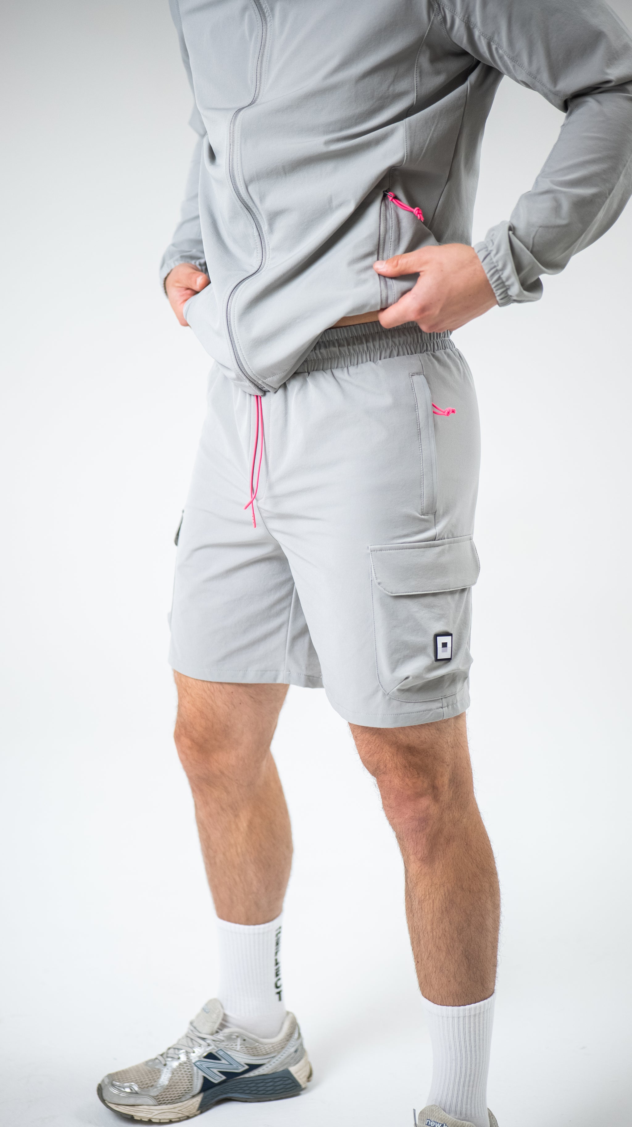 Grey Cargo Short - Woven Capsule