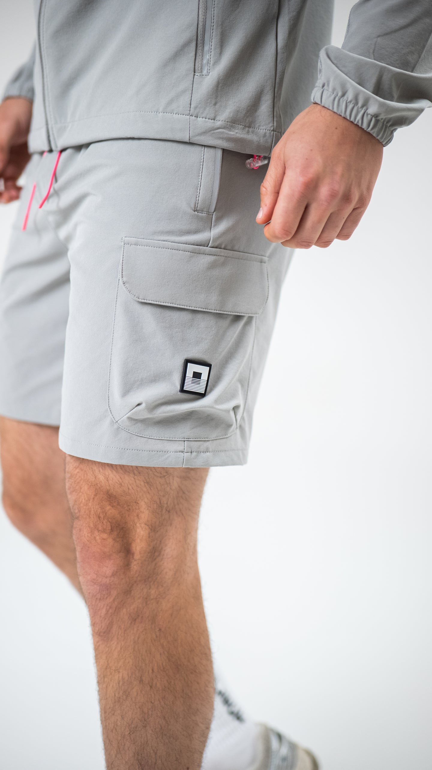 Grey Cargo Short - Woven Capsule
